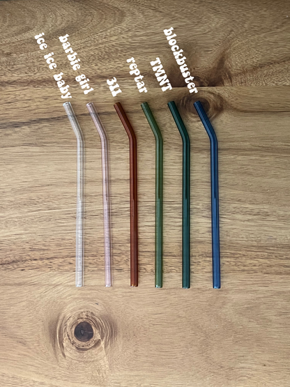 Skinny Glass Straws