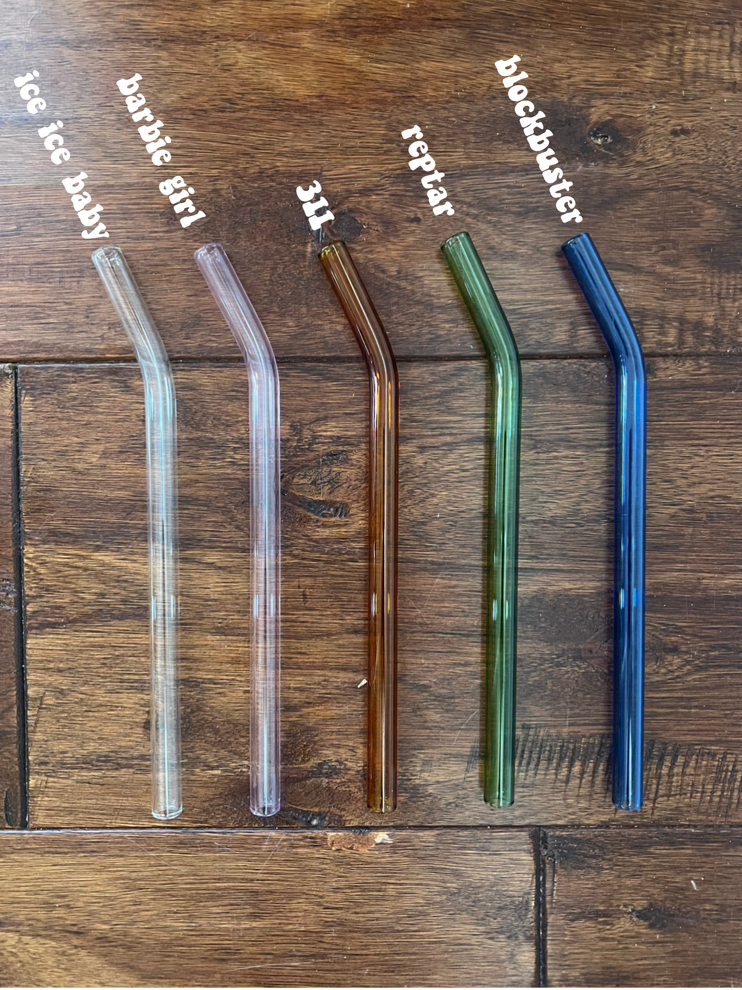 Jumbo Glass Straws