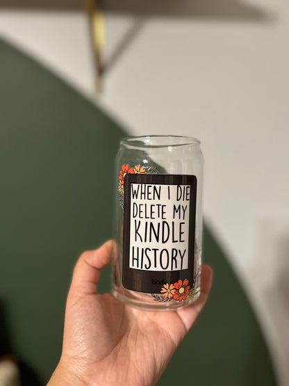 Delete My Kindle History Glass