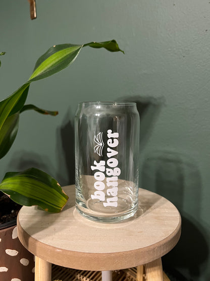 Book Hangover Glass