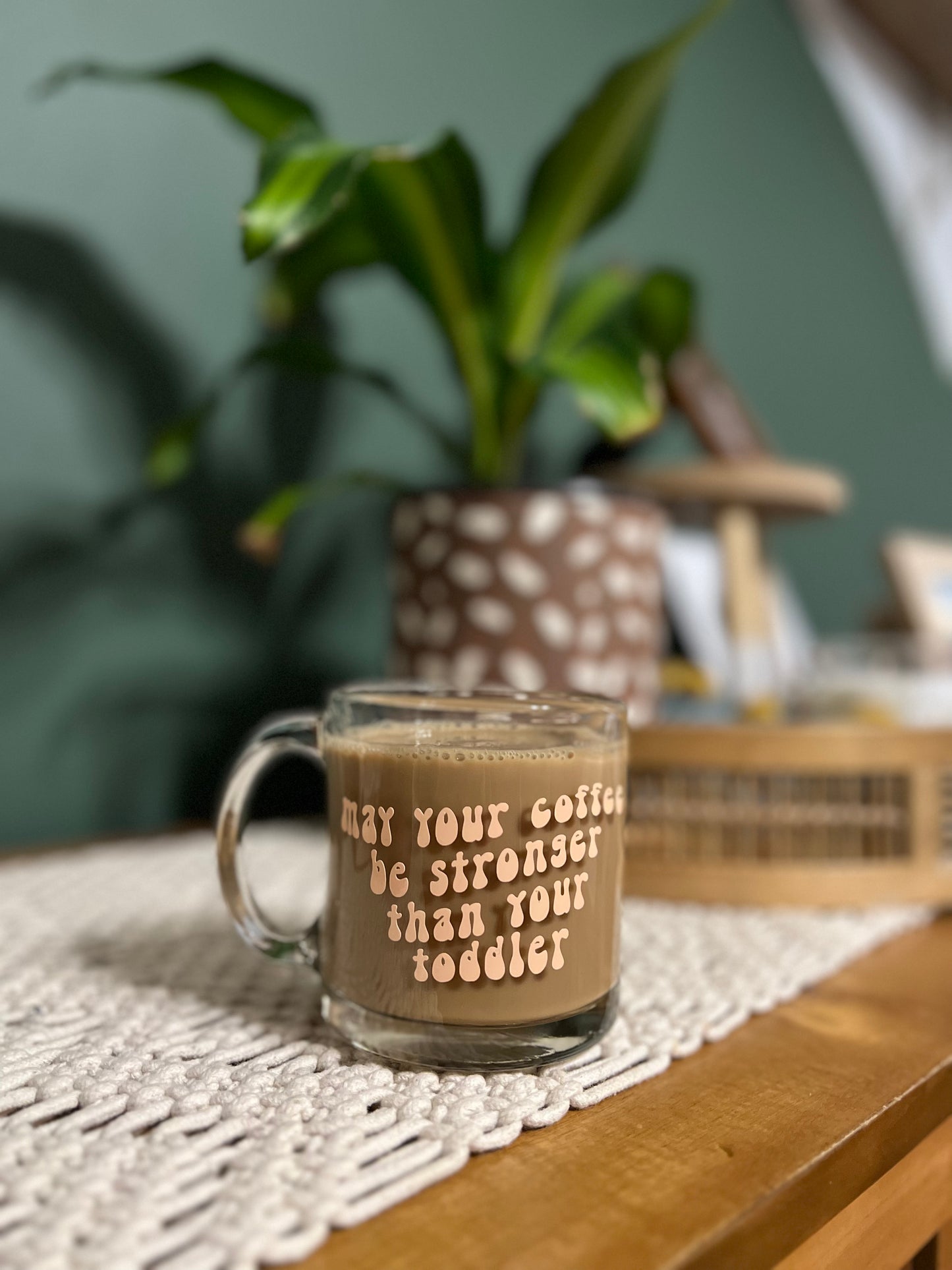 Coffee Stronger than Toddler Mug